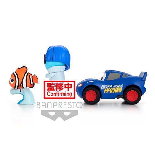 Banpresto Pixar Fest Figure Collection - Nemo, Sadness & Lightning McQueen | Disney Pixar Movie Character Figures for Display, Gifts & Collectibles | Perfect for Home Decor, Office Desk & Anime Fans