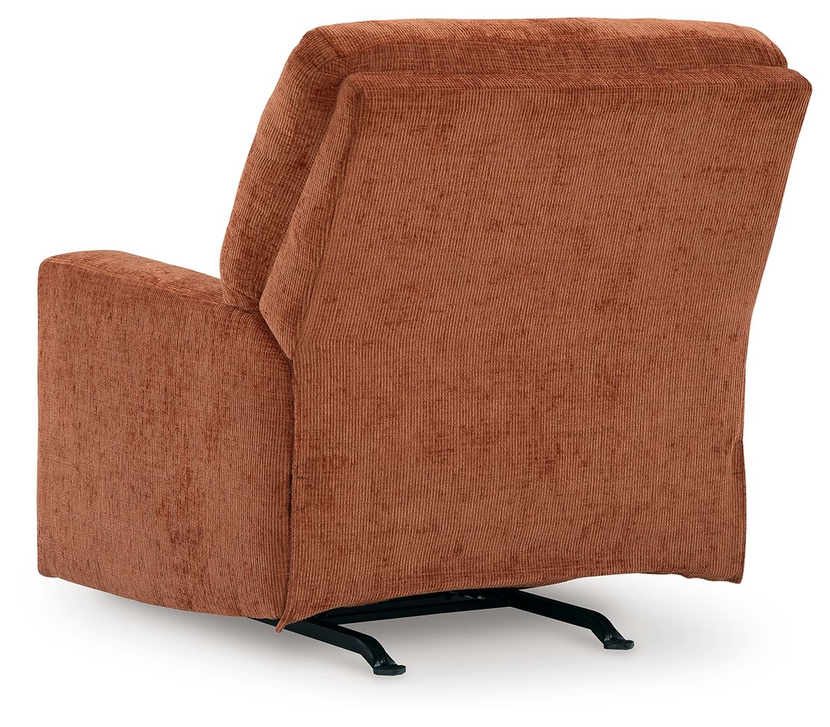 Comfortable Aviemore Spice Rocker Recliner - Soft Fabric Upholstery for Living Room, Bedroom & Home Theater Relaxation