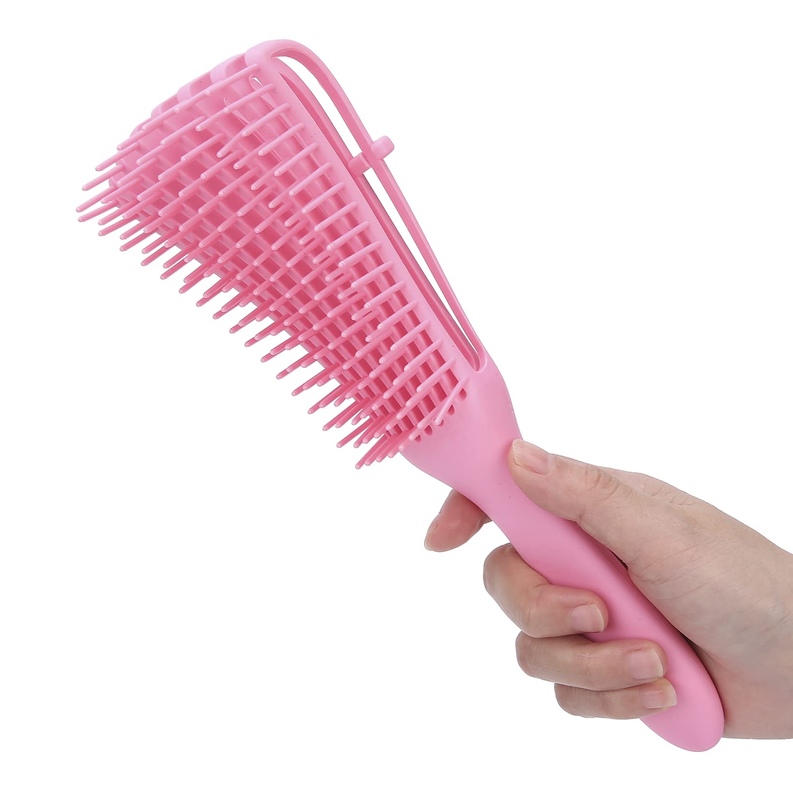 Detangling Brush for Curly & Coily Hair - Wet & Dry Use for Adults & Kids