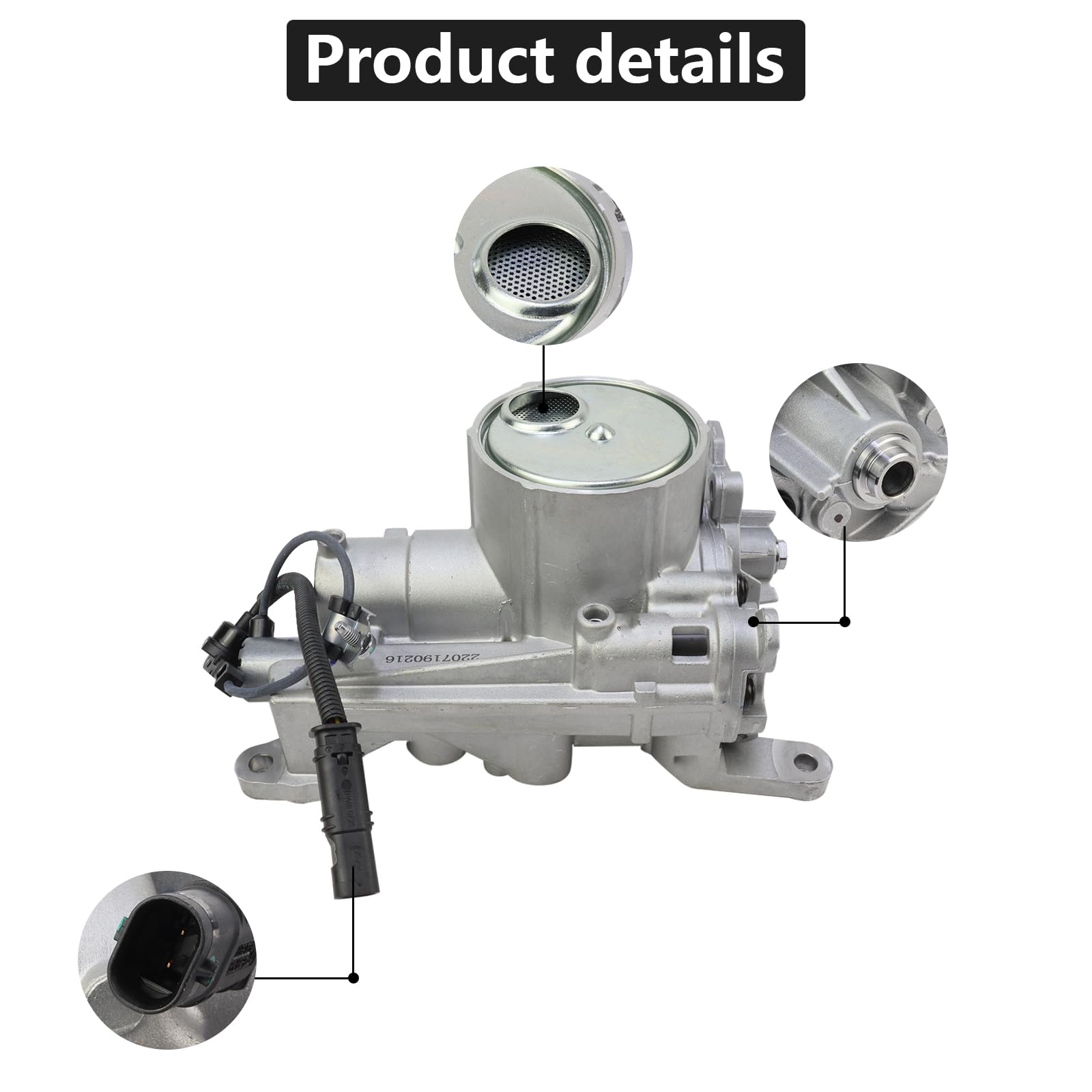 High-Performance Oil Pump Replacement for 2005-2016 MINI Cooper R56 R55 R57 R60 R58 R61 R59 Models (1.6L 1.6T ONE/JCW) - OEM Part #11417647376 - Perfect for Engine Maintenance & Performance Upgrades