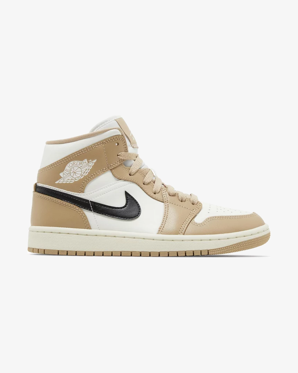 Nike Air Jordan 1 Mid SE Women's Basketball Shoes - Desert Sail Colorway | Comfortable Sneakers for Casual Wear, Street Style & Sports Performance
