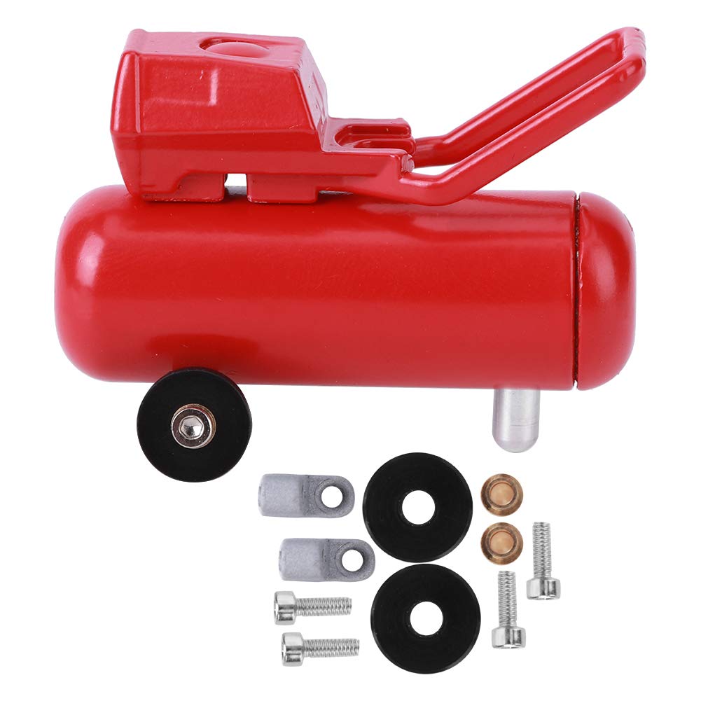 1/10 Scale RC Car Air Pump - Red D90 CC01 Accessory for Off-Road Models