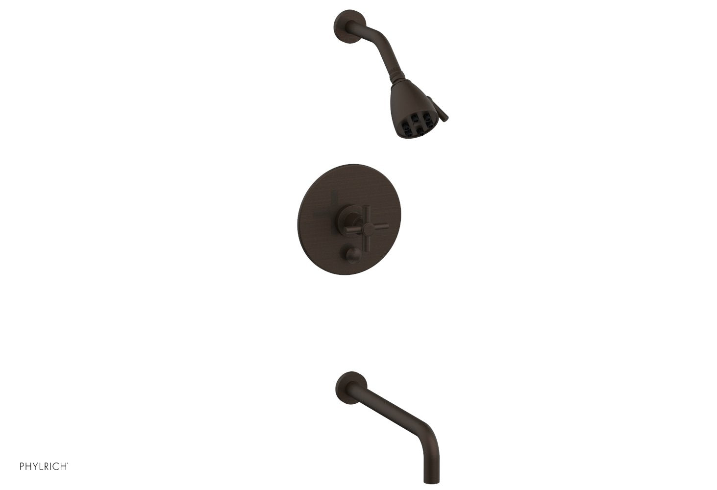 BASIC Pressure Balance Tub and Shower Set - 12