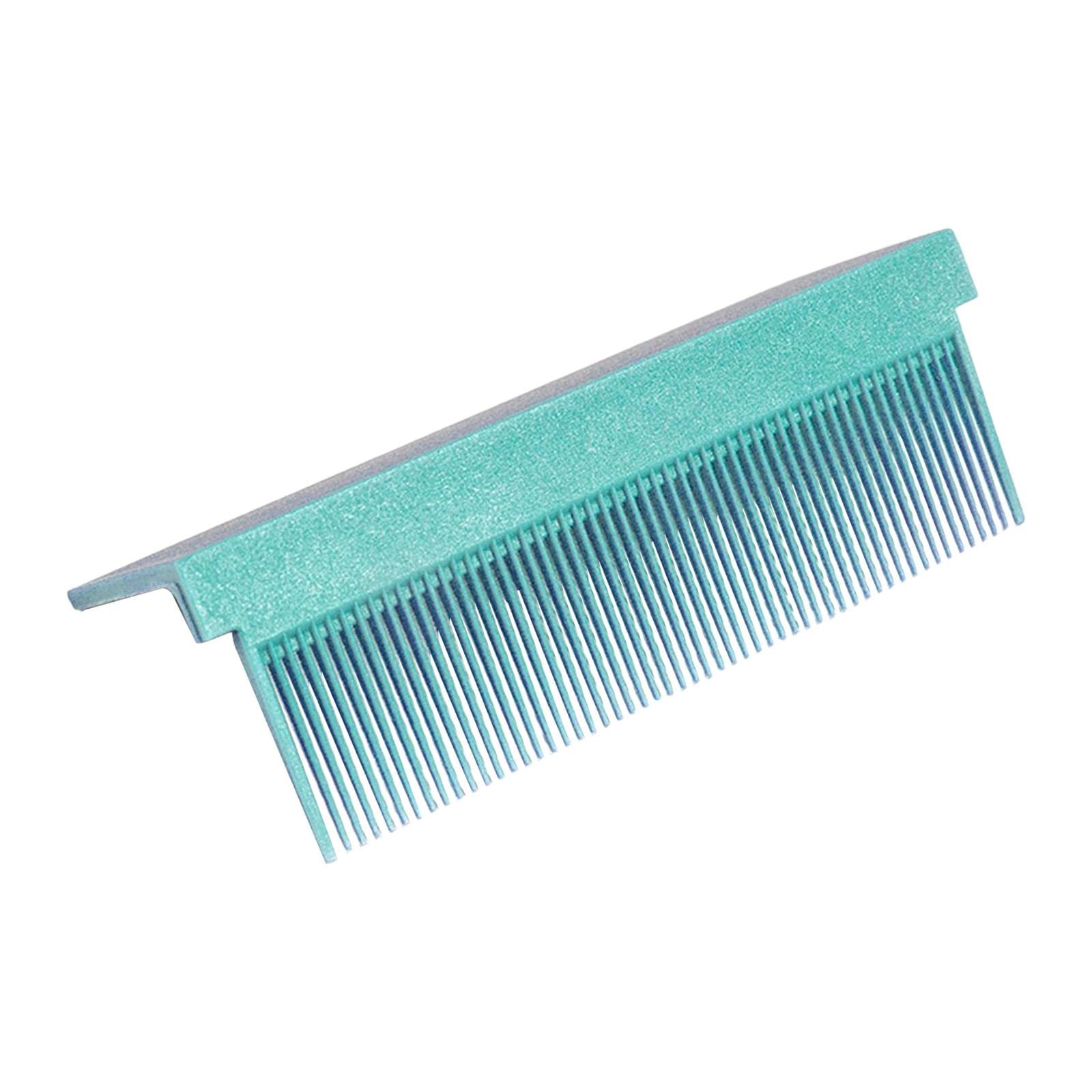 Fonowx Straight Comb Attachment for Electric Straightener - Professional, Washable, Green | Perfect for Salon Styling & Home Hair Care