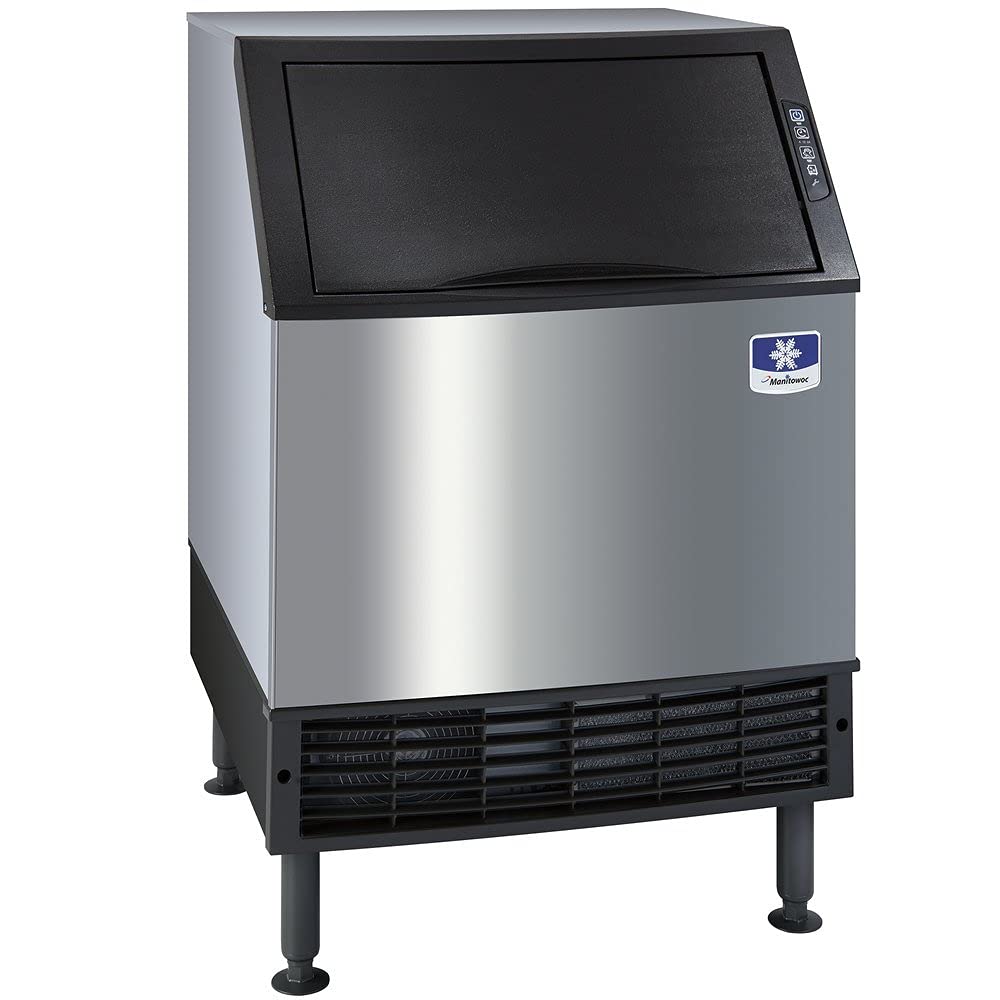 Manitowoc UYF-0140A NEO Undercounter Half Dice Ice Maker - Commercial Grade Compact Ice Machine for Bars, Restaurants & Home Use