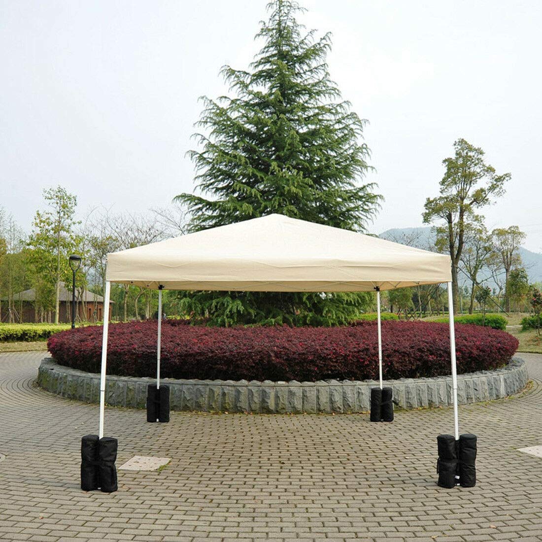 Heavy Duty Sand Bags for Pop Up Canopy - Outdoor Shelter Leg Weights, Tent Weighted Feet Bags for Instant Sun Shelter Stability - Perfect for Beach, Camping, and Outdoor Events