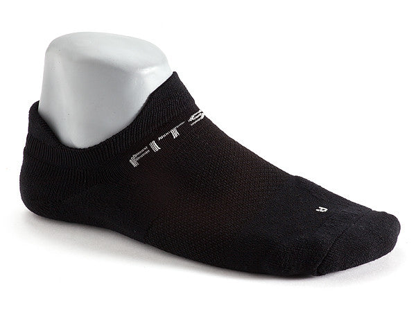 F4 Blackout No Show Socks 3-Pack - Ultra Low Cut Invisible Socks for Men & Women - Perfect for Sneakers, Loafers & Dress Shoes