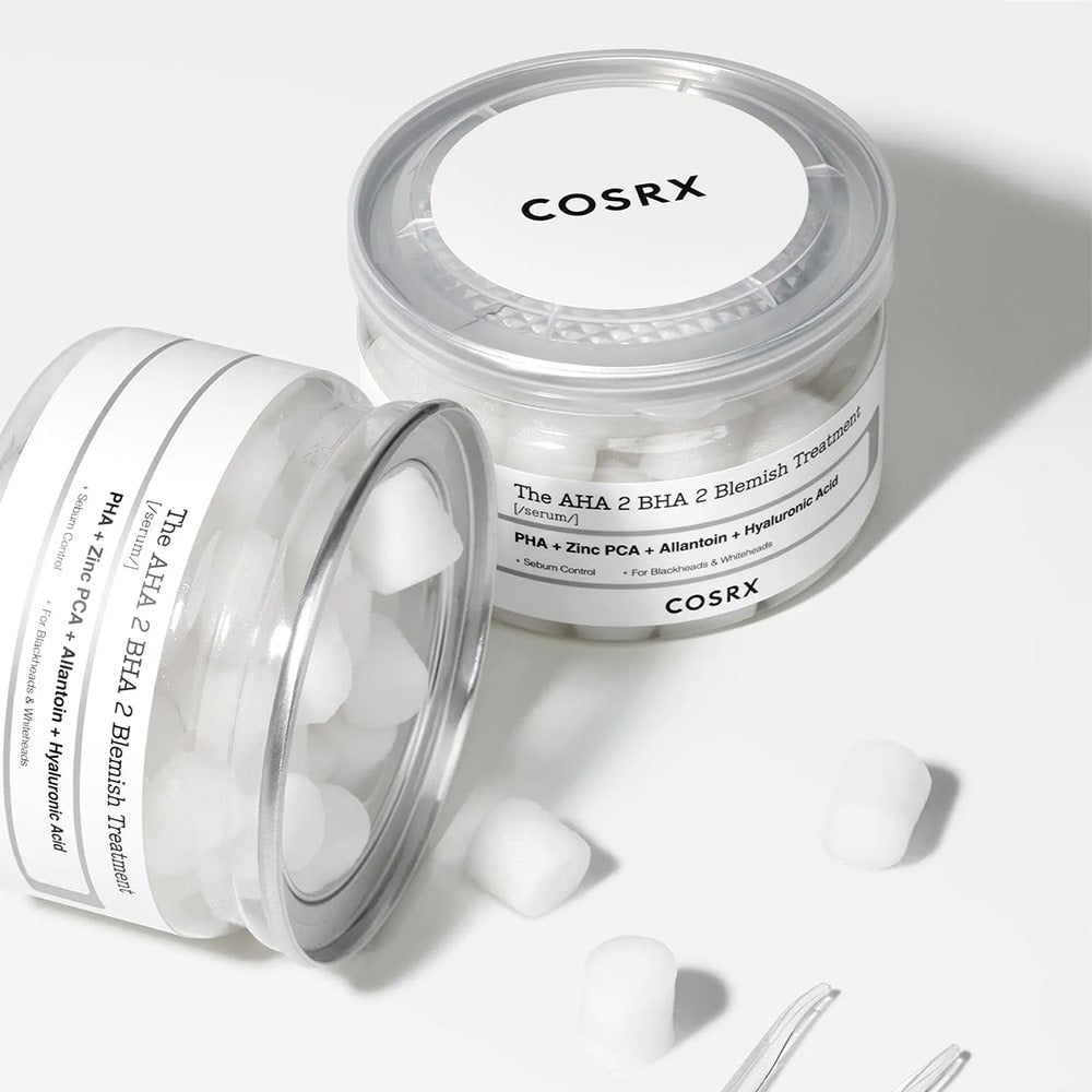 COSRX AHA BHA Blemish Treatment Serum 50g - Korean Skincare for Acne & Pore Care - Perfect for Daily Use & Sensitive Skin