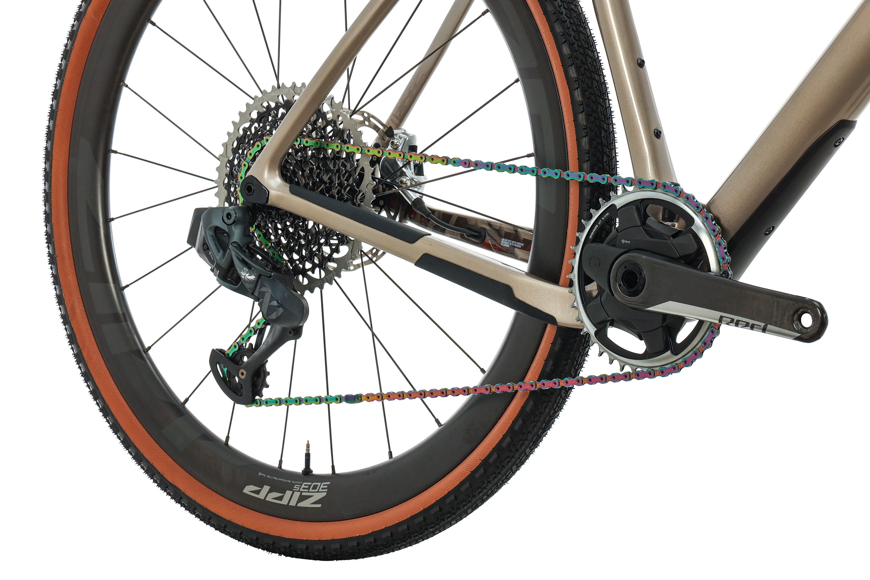Argon 18 Dark Matter AXS Gravel Bike 2022 - Large Size | High-Performance Carbon Frame, SRAM AXS Wireless Shifting | Perfect for Adventure Riding, Gravel Racing & Long-Distance Cycling