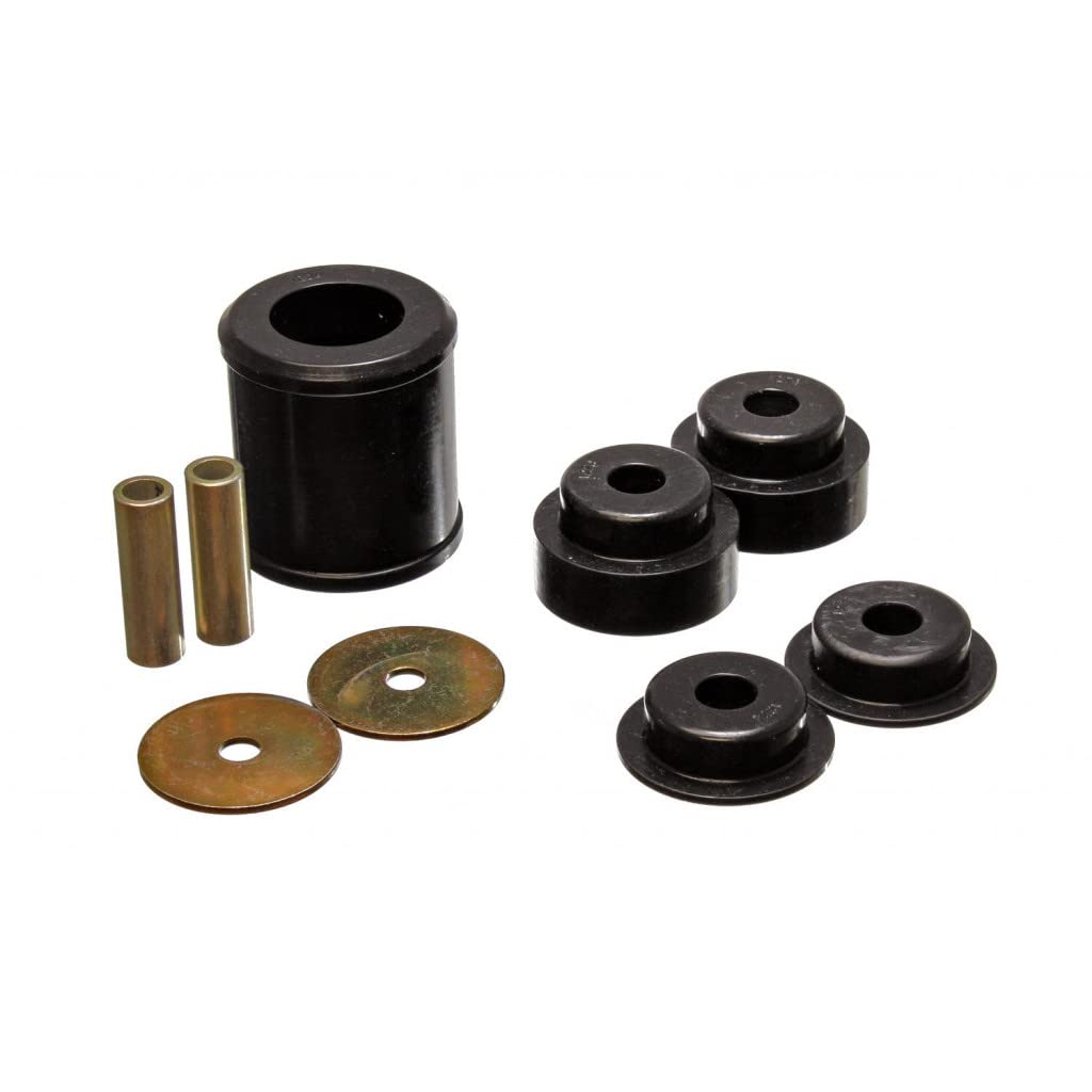 Energy Suspension Differential Bushing Kit for 2003-2009 Nissan 350Z - Black Rear (7.1119G) | High-Performance Polyurethane Bushings for Improved Handling & Durability | Perfect for Track Days, Street Performance & Drifting
