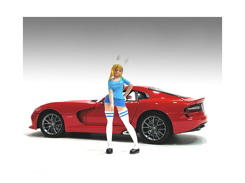 1/24 Scale Cosplay Girls Figure - 3-Piece Set by American Diorama | Perfect for Model Car Displays, Anime Collections & Miniature Dioramas