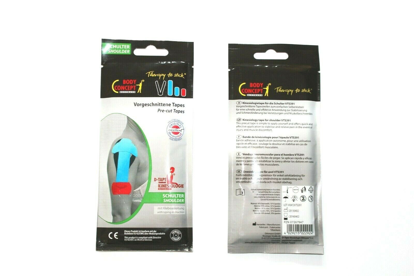 Best Kinesiology Tape Precut Strips for Pain Relief & Muscle Support - Athletic, Medical & Recovery Use