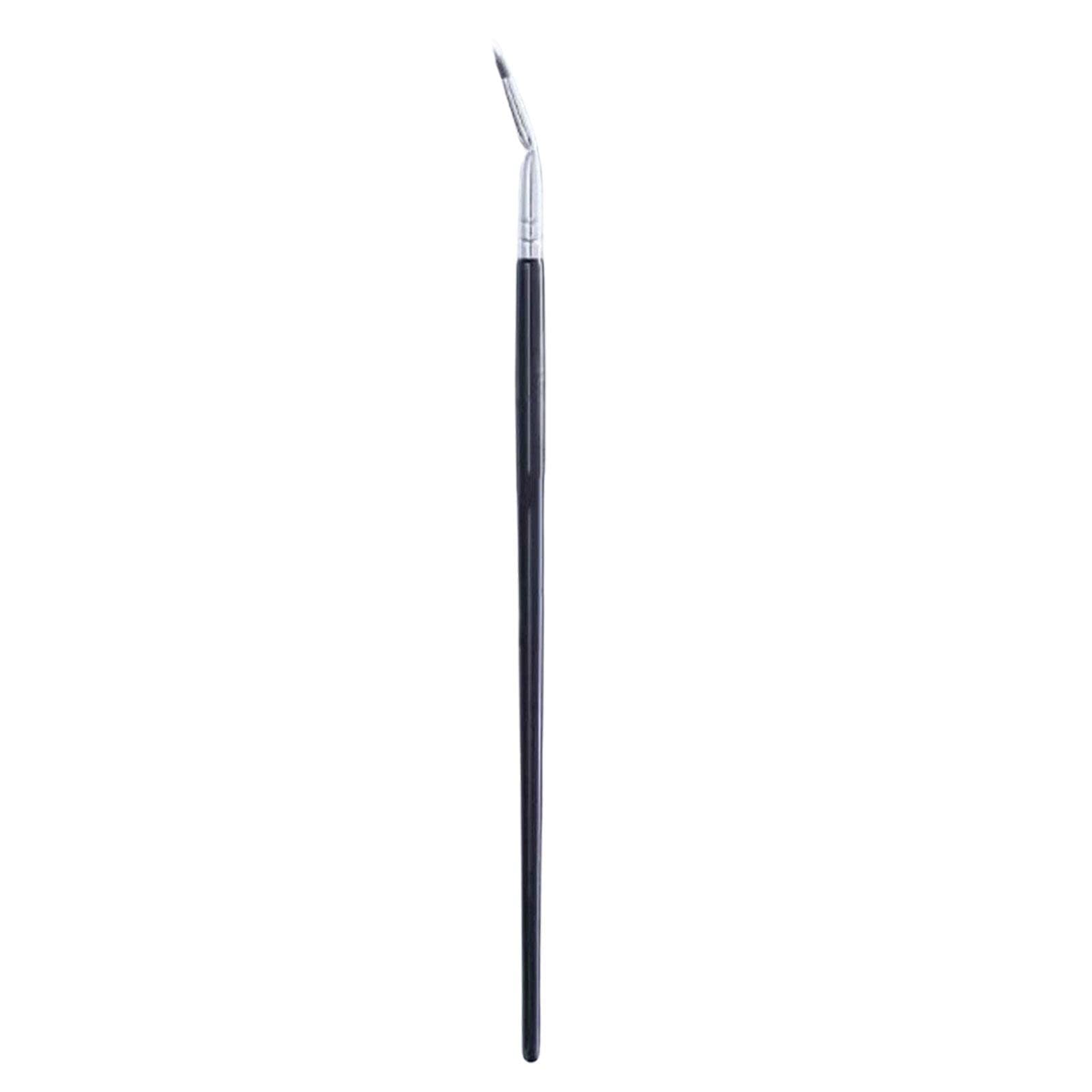 120 Degree Angled Fan Eyelash Brush - Professional Mascara Brush & Eyelash Comb for Perfect Lash Separation | Ideal for Eyeliner Application & Makeup Artistry | Great for Daily Use, Salon Professionals & Makeup Kits