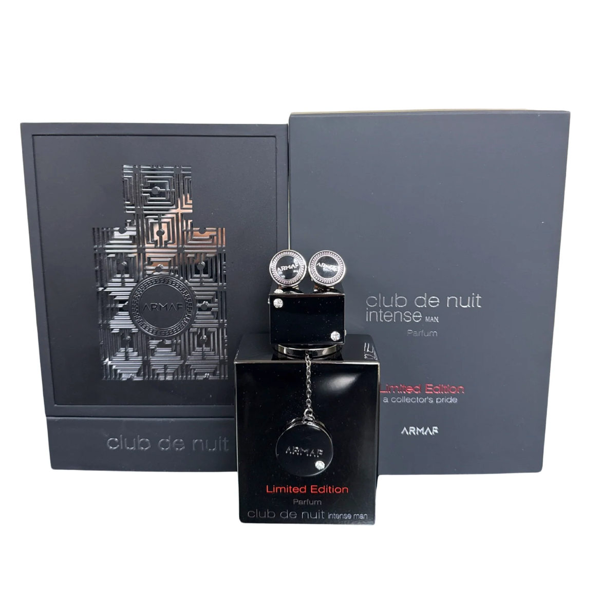 Armaf Club De Nuit Intense EDP 105ML Perfume Spray for Men - Limited Edition 2024 with Free Elegant Cufflinks - Premium Long-Lasting Fragrance for Date Night & Special Occasions