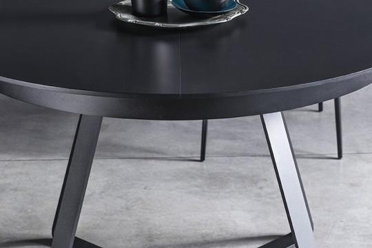 Midj Paul Dining Table - Modern Wooden Dining Room Table for 6 - Perfect for Family Gatherings & Dinner Parties