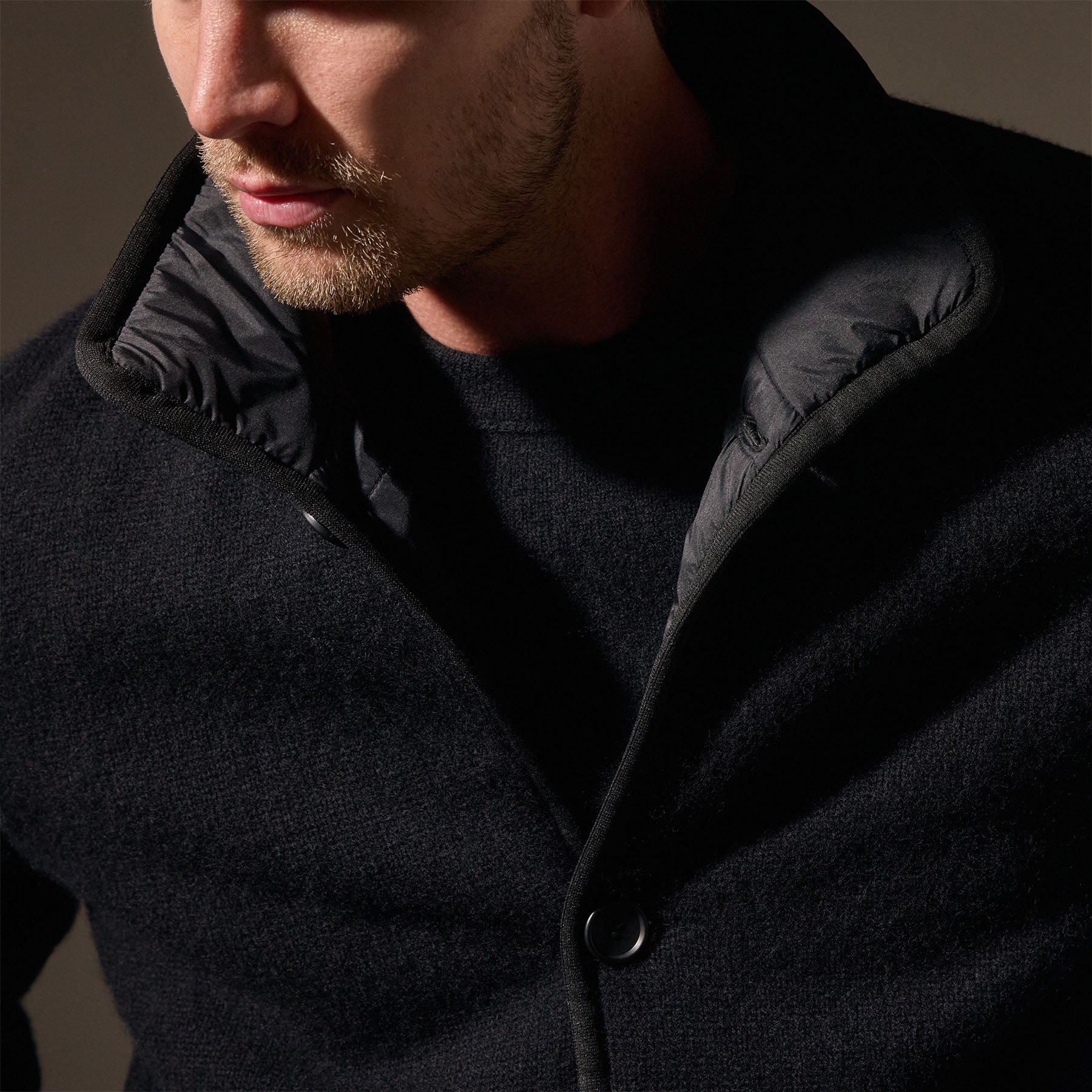 Premium Insulated Cashmere Knit Coat for Women - Soft & Warm Winter Outerwear - Black - Perfect for Cold Weather & Office Wear