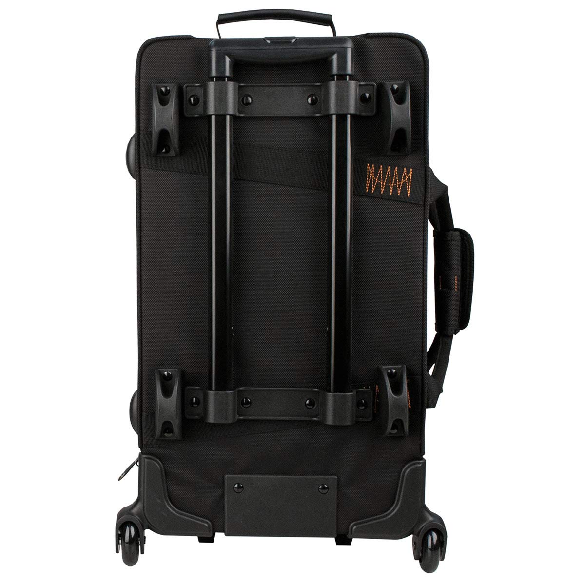 Protec Trumpet & Auxiliary Combo PRO PAC Case with Wheels - Durable Black PB301VAX Model for Musicians | Perfect for Travel, School & Professional Performances