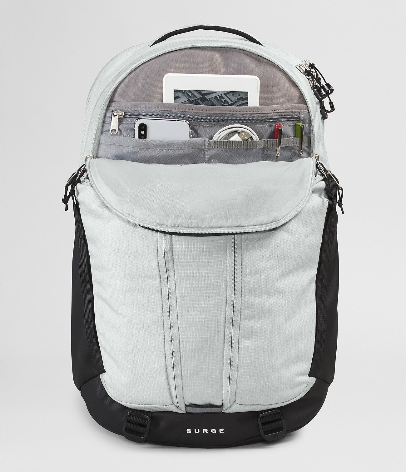 The North Face Surge Backpack - Lightweight Laptop Backpack for Men & Women, Water-Resistant Travel & Commuter Daypack for Work, School & Outdoor Adventures