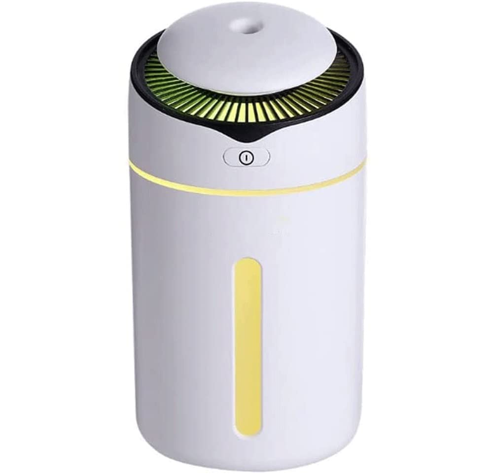 MZLXDEDIAN 330ML Ultrasonic Cool Mist Humidifier with Essential Oil Diffuser - Quiet Air Humidifier for Large Bedroom, Baby Nursery & Home - Adjustable Mist, Auto Shut-Off & Night Light - Perfect for Dry Air Relief, Better Sleep & Aromatherapy