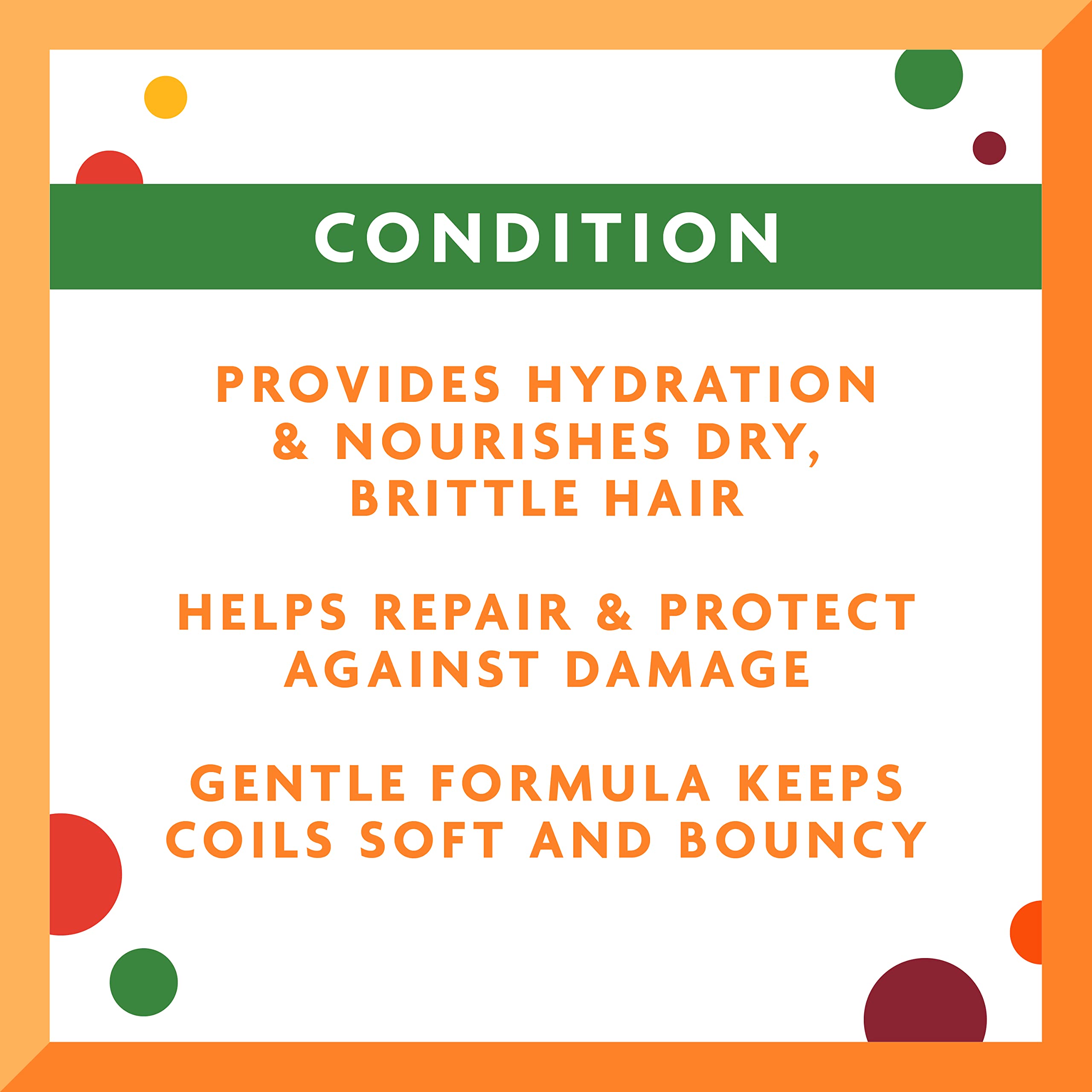 Cantu Care for Kids Leave-In Conditioner with Shea Butter, 10 oz (Pack of 3) - Detangling & Moisturizing Hair Treatment for Curly, Coily & Wavy Hair - Perfect for Daily Use & After Swimming