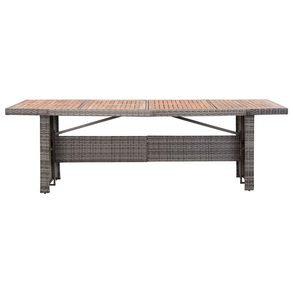 Premium Outdoor Patio Dining Table Set - 94.5