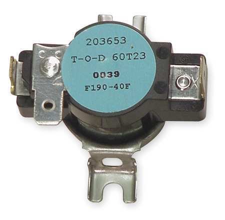 Dayton High Limit Switch - 1VLC3 | HVAC Safety Control for Furnaces & Boilers | Industrial & Commercial Use