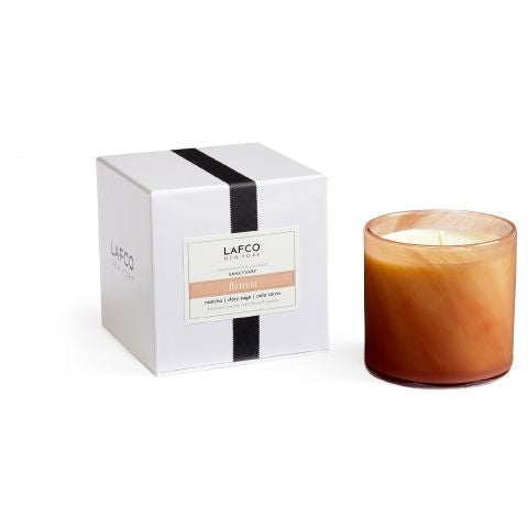 LAFCO Retreat Collection Luxury Scented Candles - Lavender & Chamomile for Relaxation, Aromatherapy, Spa & Home Decor | Perfect for Bedroom, Bathroom & Meditation Spaces