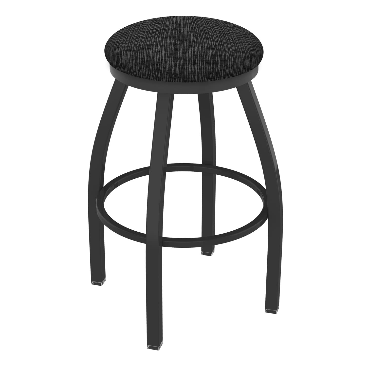 Holland Bar Stool Co. XL 802 Misha Swivel Bar Stool - Graphite Gray - Adjustable Height Counter Stool for Kitchen Island, Breakfast Bar & Home Decor