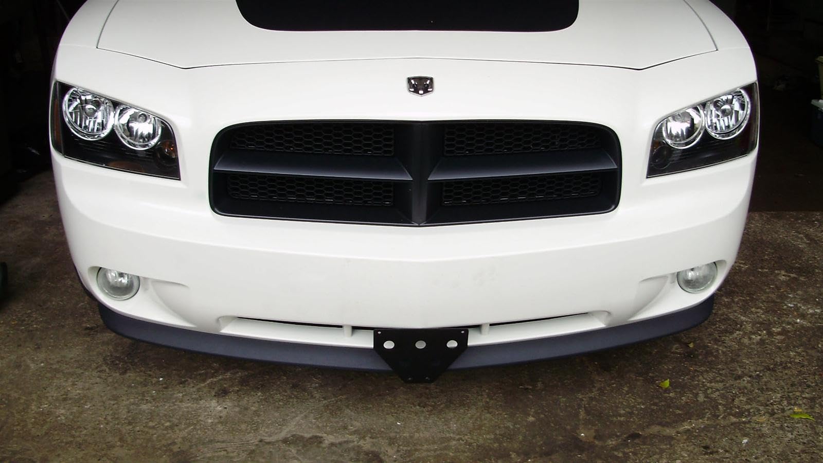 STO N SHO Front License Plate Bracket for 2006-2010 Dodge Charger (SNS18) - No Drill Installation, Universal Fit, Durable Car Accessory for Easy Mounting & Secure Display