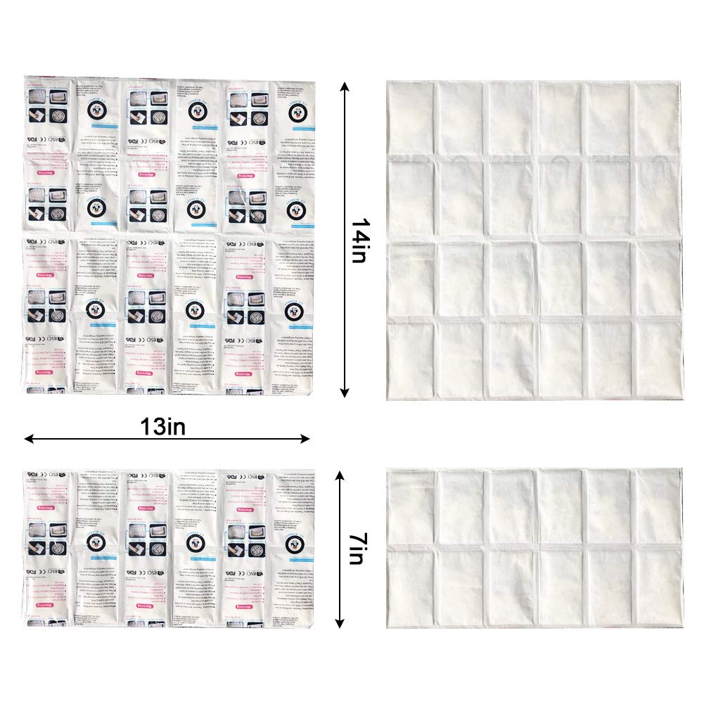 Reusable Ice Pack Sheets for Shipping Frozen Food - 13