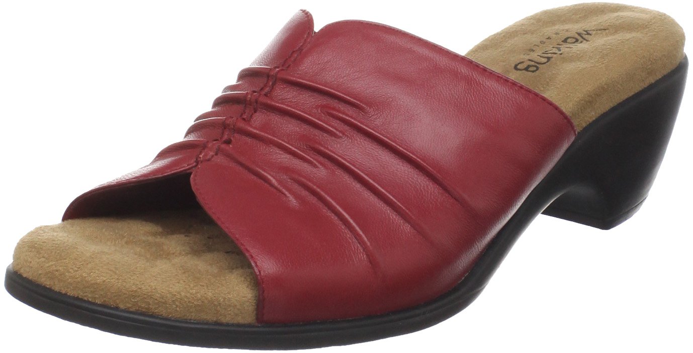 Walking Cradles Women's Comfortable Pleated Loafers - Slip-On Casual Shoes for Work, Travel & Everyday Wear