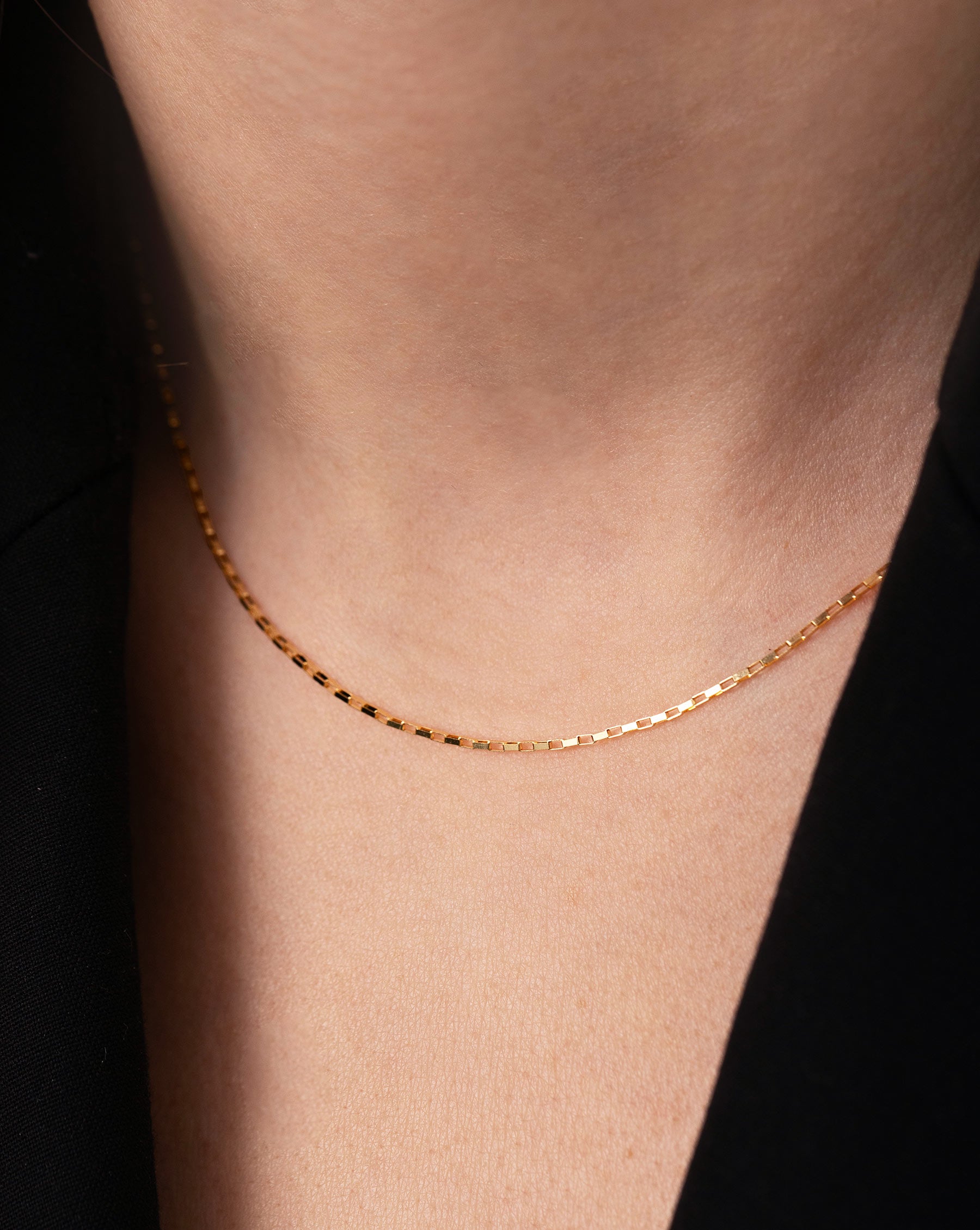 Elegant Gold Plated Link Chain Necklace for Women - Perfect for Layering, Everyday Wear & Special Occasions