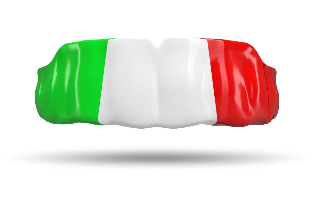 Custom Professional MMA Boxing Muay Thai Mouthguard - Impact Flag Series for Fighters & Training Protection