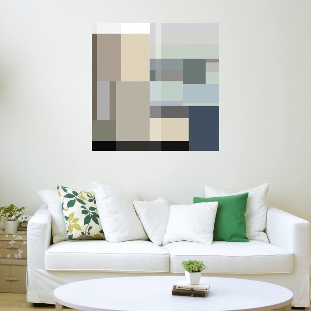 Arctica Vik Canvas Wall Art by Paul Duncan - 37x37 Inch Fine Art Print for Living Room, Bedroom, Office Decor - Ready to Hang - Perfect for Home, Kitchen, Bathroom, Bar & Dining Room Wall Decor