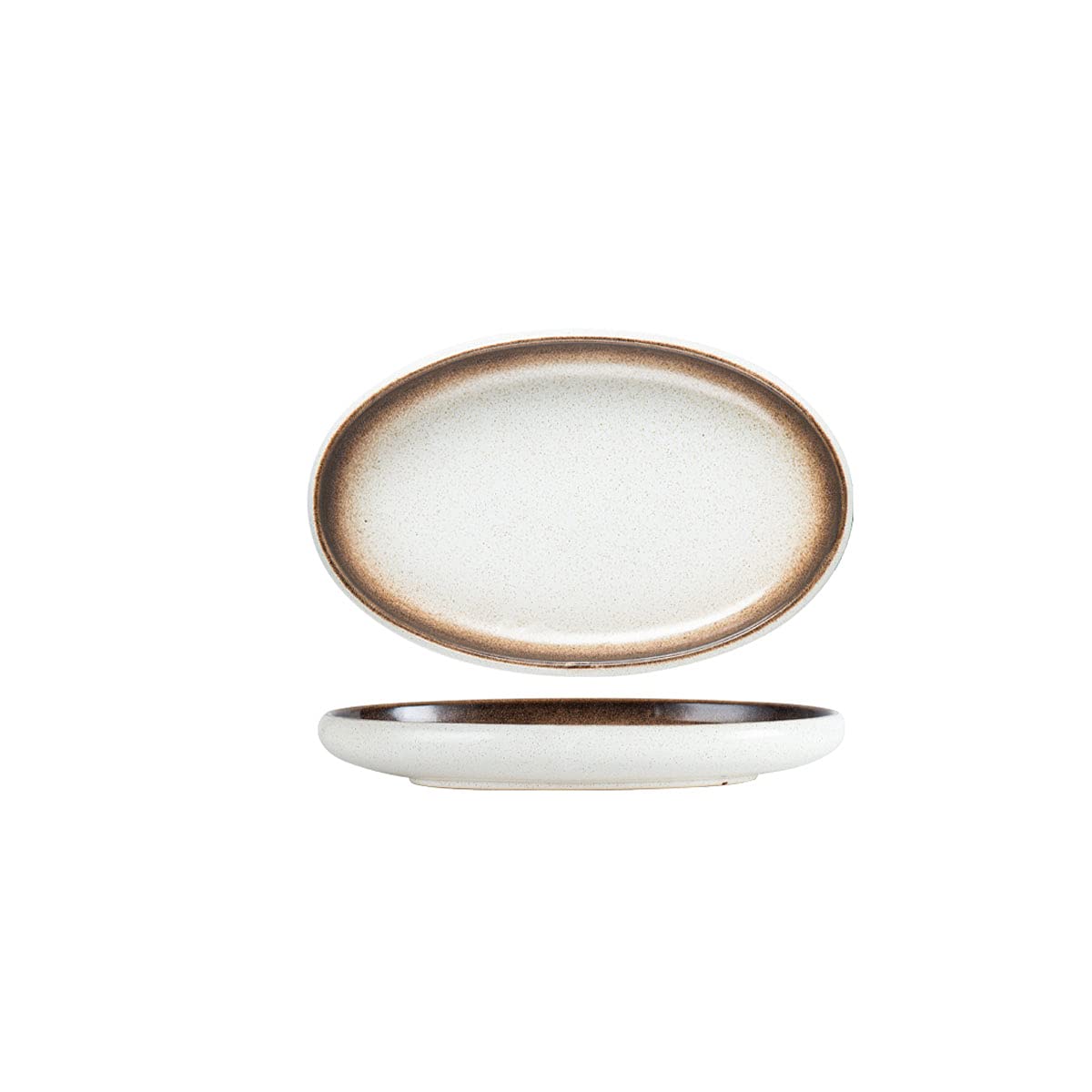 12 Inch Oval Ceramic Serving Platter - Oven Safe Dinner Plate for Turkey, Meat, Fish, Appetizers & Sushi - Perfect for Parties, Holidays & Family Gatherings (1 Piece)