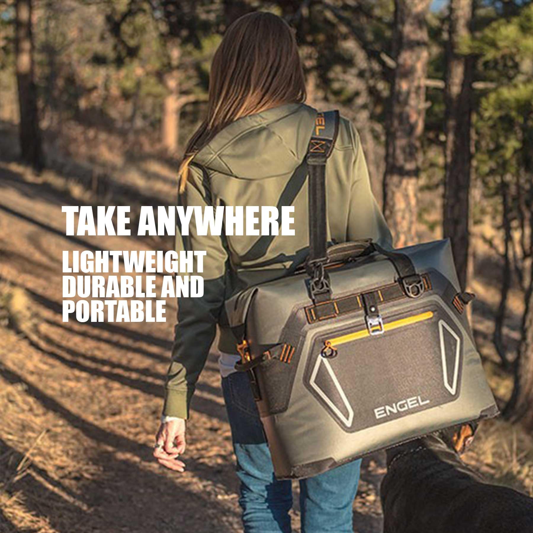 Engel HD30 High-Performance Soft Sided Tote Cooler - Durable, Leak-Proof, Portable Ice Chest for Camping, Fishing, Tailgating & Outdoor Adventures - Long-Lasting Cold Retention - Perfect for Picnics, Beach Trips, and Road Trips
