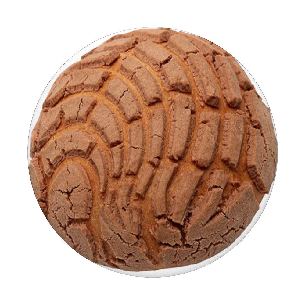 Concha Sweet Bread PopSockets Swappable PopGrip - Cute Mexican Pastry Phone Grip for iPhone & Samsung - Perfect for Baking Lovers & Phone Protection