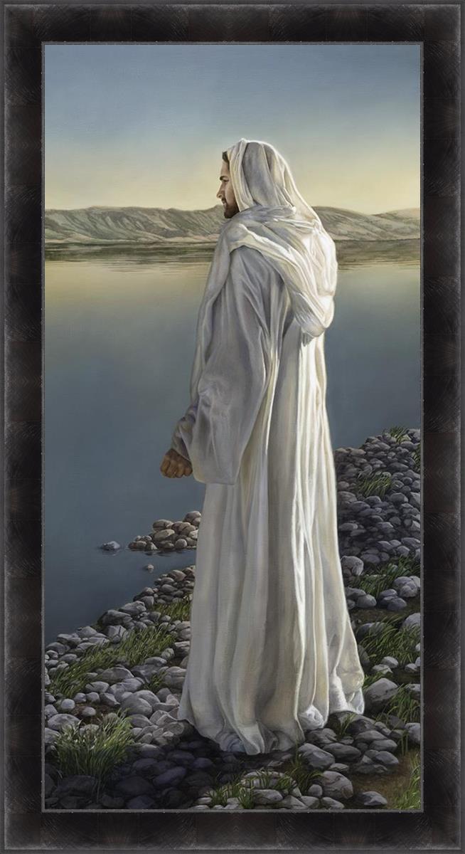Come Follow Me Large Wall Art - Inspirational Christian Home Decor for Living Room, Bedroom & Office - Perfect Gift for Religious Families