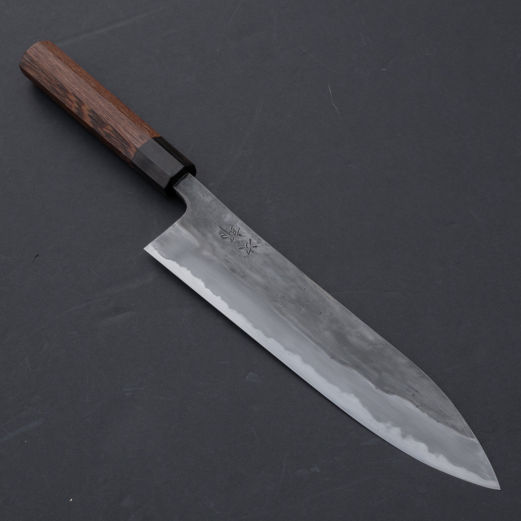Premium Jiro Tsuchime Wa Gyuto 240mm Japanese Chef Knife with Taihei Tagayasan Handle - Professional Kitchen Knife for Sushi, Meat Cutting & Precision Cooking (#057Discounted)