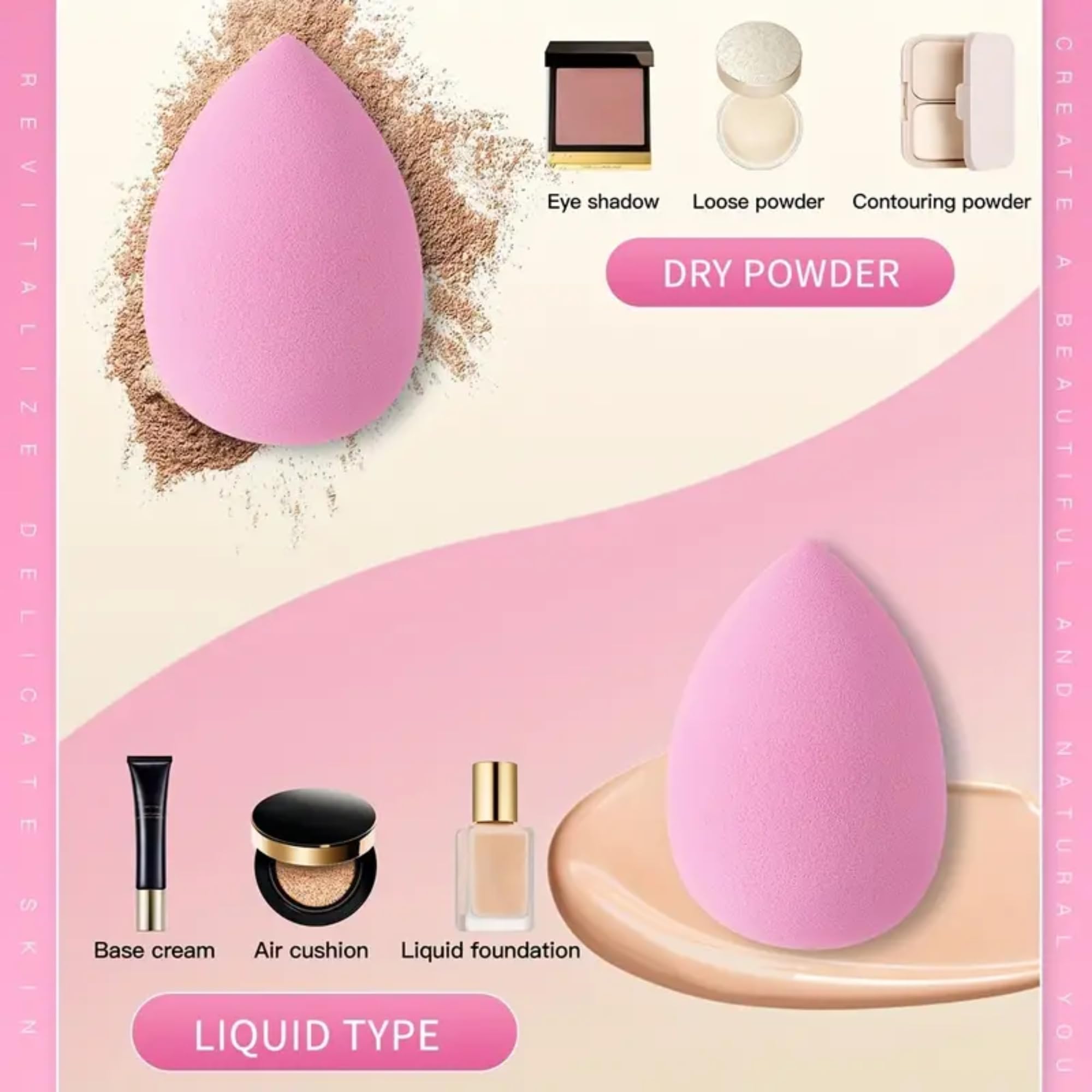 Max Factor Pan Stik Foundation 012 True Beige - 1 Pack + S.O.S Beauty Blender Sponge - 3 Pack | Flawless Full Coverage Makeup for Daily Wear & Special Occasions