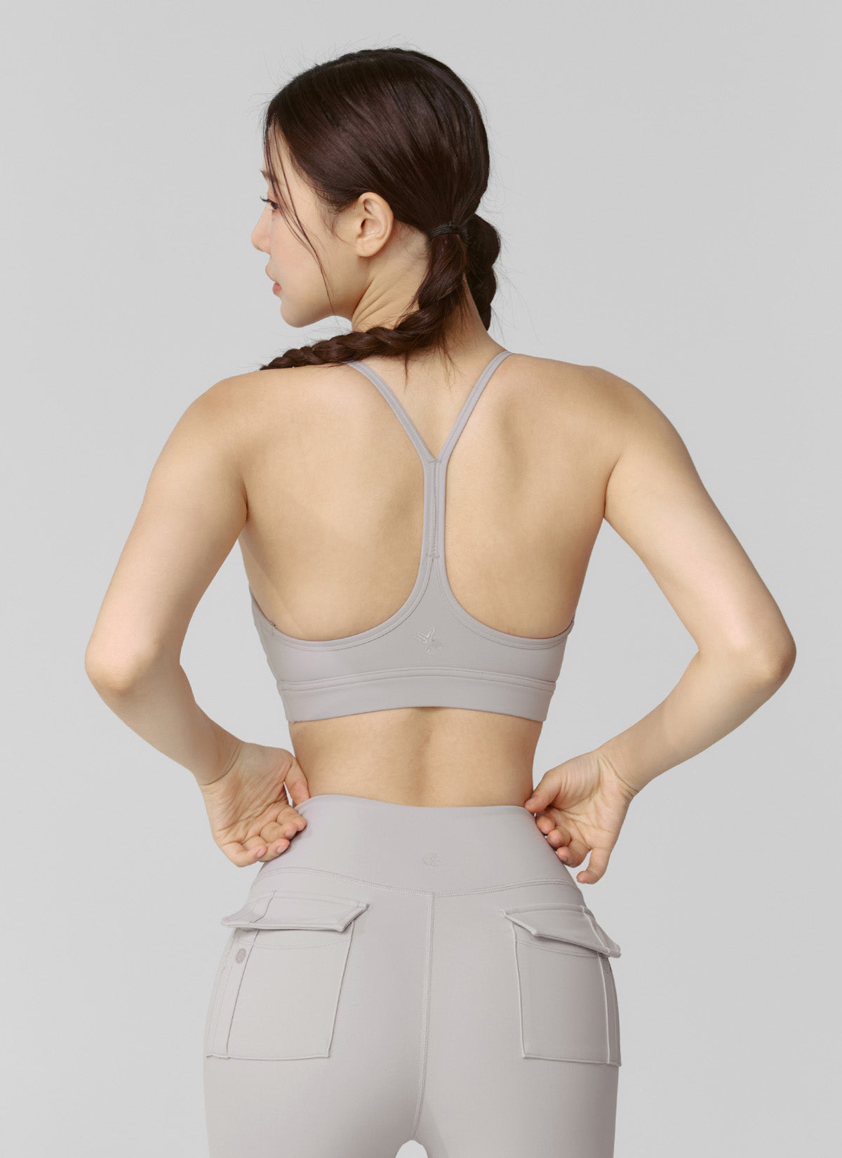 Black Label Signature Breathe Racerback Sports Bra Top - High Support Workout & Yoga Activewear for Women