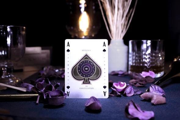 Mystique Purple Constellation Playing Cards - Premium Tarot-Style Deck for Magic Tricks, Cardistry & Collectors | Perfect for Game Nights, Fortune Telling & Unique Gifts