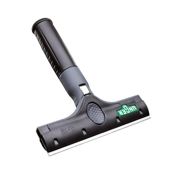Unger ErgoTec Ninja 4 Professional Window Scraper with Comfort Grip & Holster - Perfect for Home Cleaning, Auto Detailing, and DIY Projects