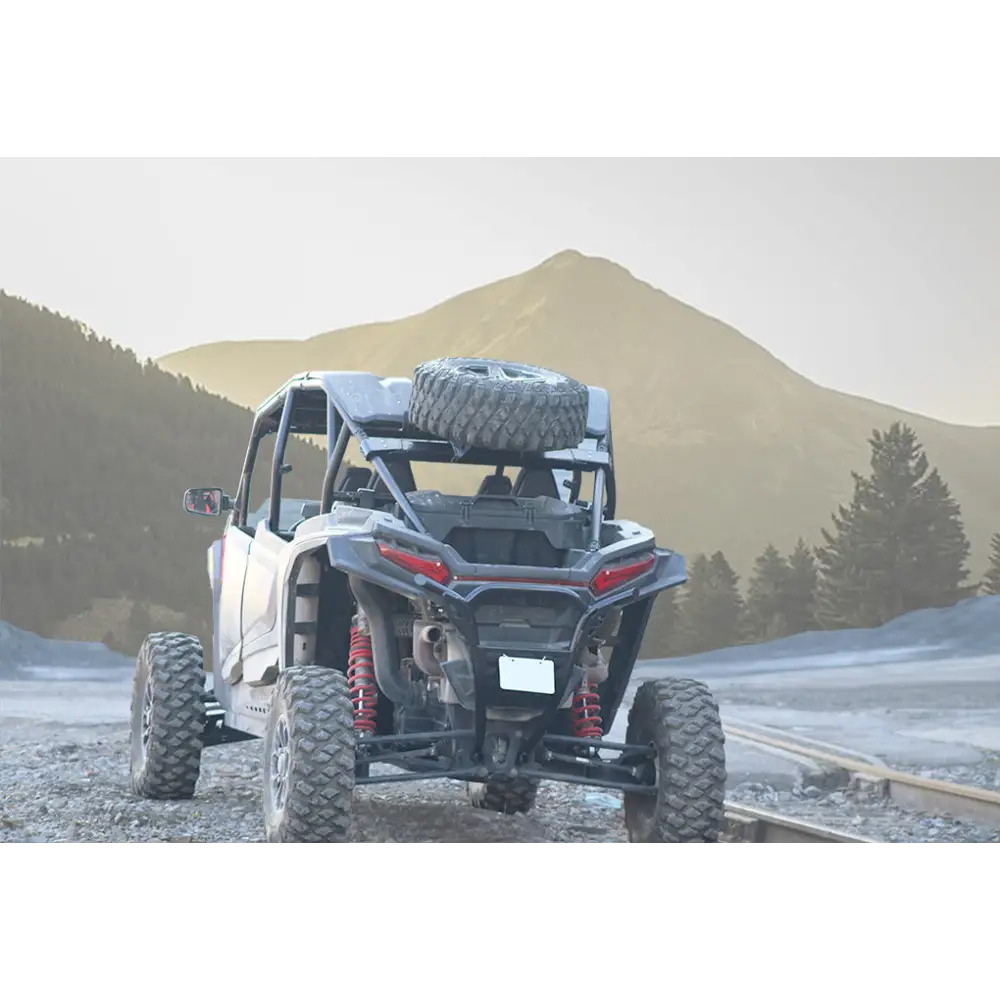 2024 Polaris RZR XP1000 HD Spare Tire Carrier - Heavy Duty Off-Road Accessory for UTV & ATV | Perfect for Trail Riding, Desert Racing & Off-Road Adventures