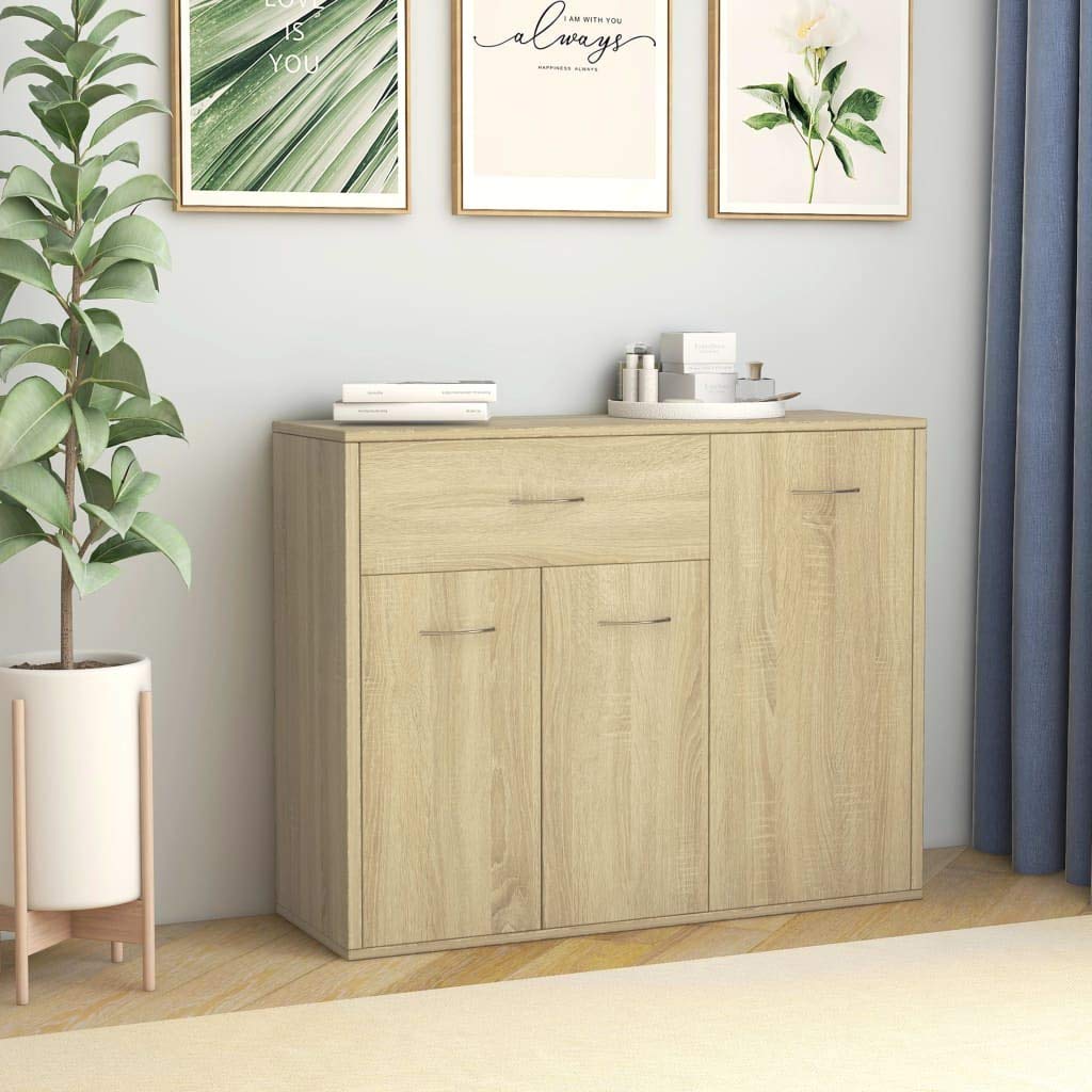 Modern Narrow Sideboard Sofa Table - 34.6