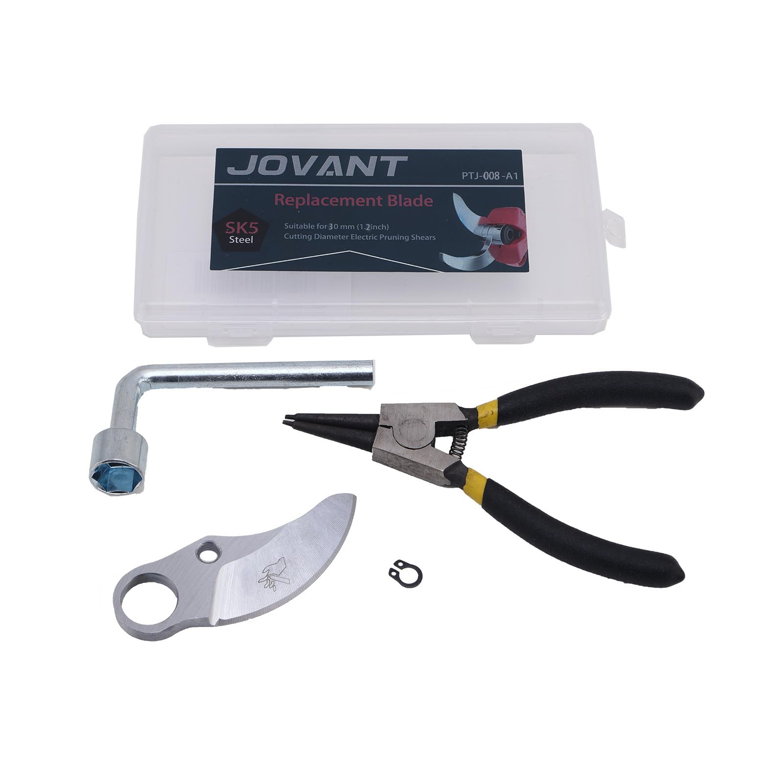 Electric Pruning Shears Replacement Blade - 30mm (1.2 Inch) Cutting Diameter - Compatible with Most Electric Garden Shears - Perfect for Tree Trimming, Vineyard Maintenance & Landscaping