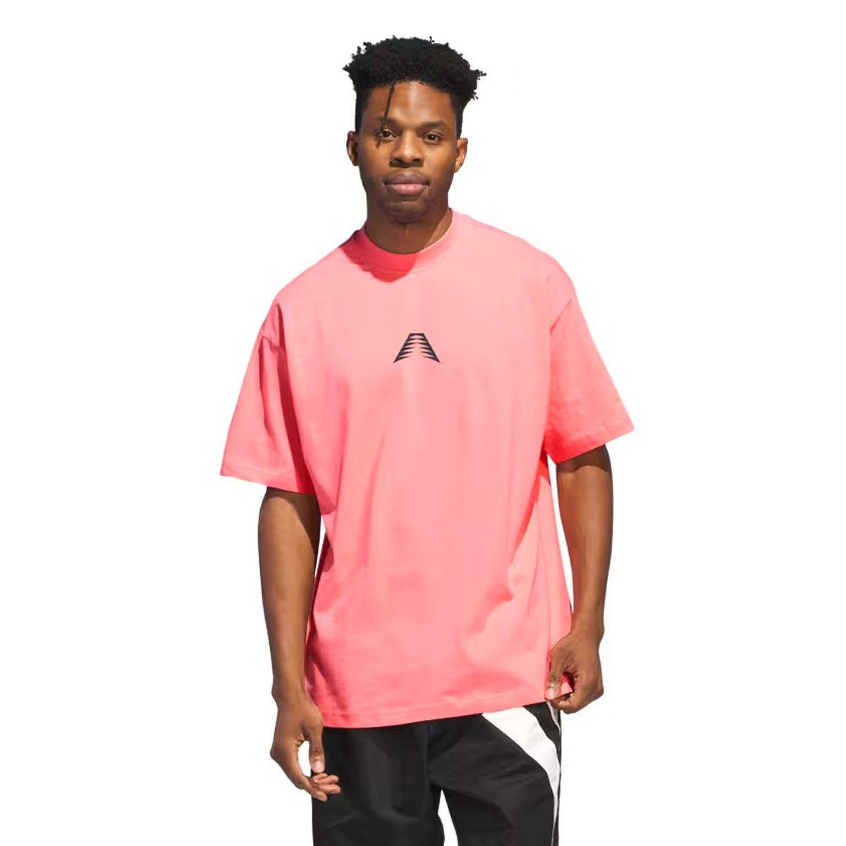 AE Foundation Tee 'Acid Red' - Soft Cotton Basic T-Shirt for Men & Women | Casual Everyday Wear, Street Style, Layering Essential