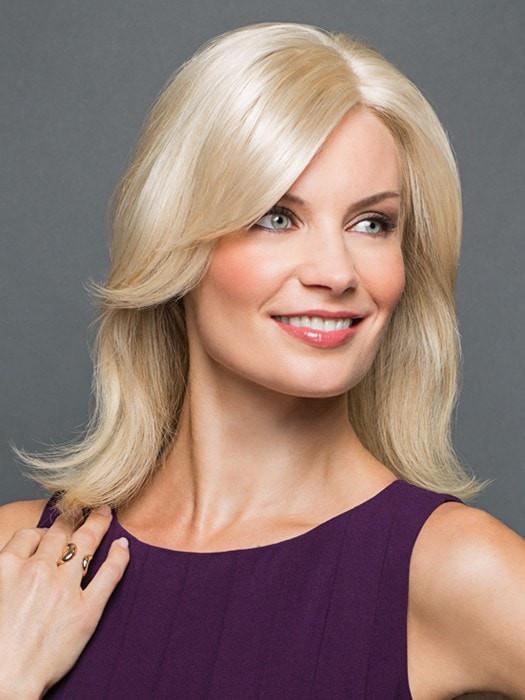 Chameleon Clip-In Synthetic Bangs & Hair Topper with Mono Base - Perfect for Cosplay, Costume Parties & Everyday Hair Volume Boost