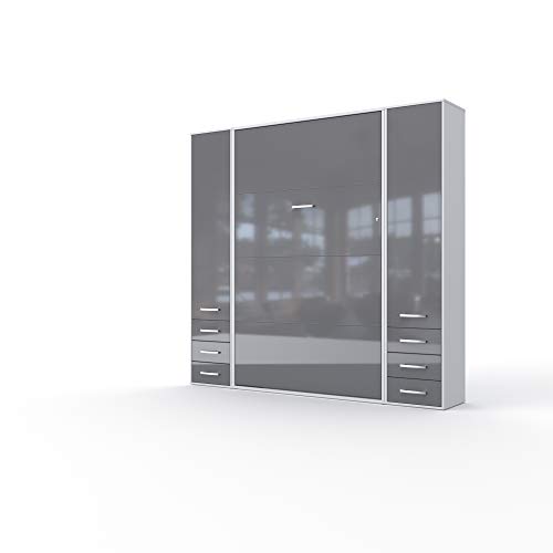 White/Slate Grey Mirror Gloss