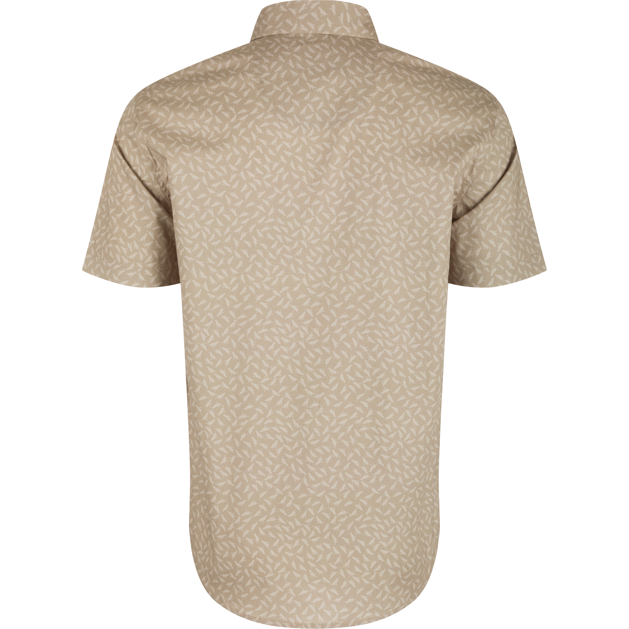 Men's Cotton Short Sleeve Printed Casual Shirt - Breathable Summer T-Shirt for Outdoor Activities, Travel & Daily Wear